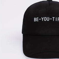 BE YOU TIFUL Trucker Hat Printed Baseball Cap Unisex Casual Breathable Dad Hats