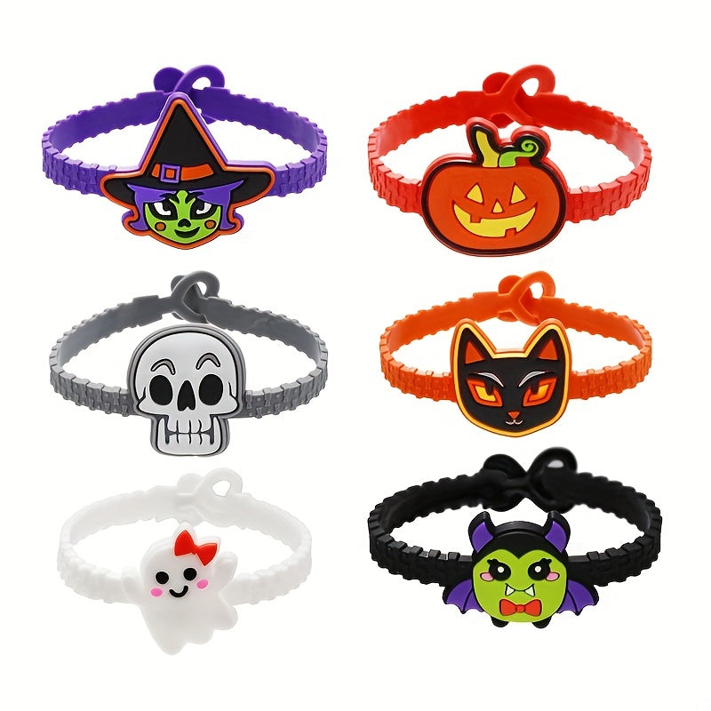 Halloween Ghost Skeleton Pumpkin Witch Bracelet