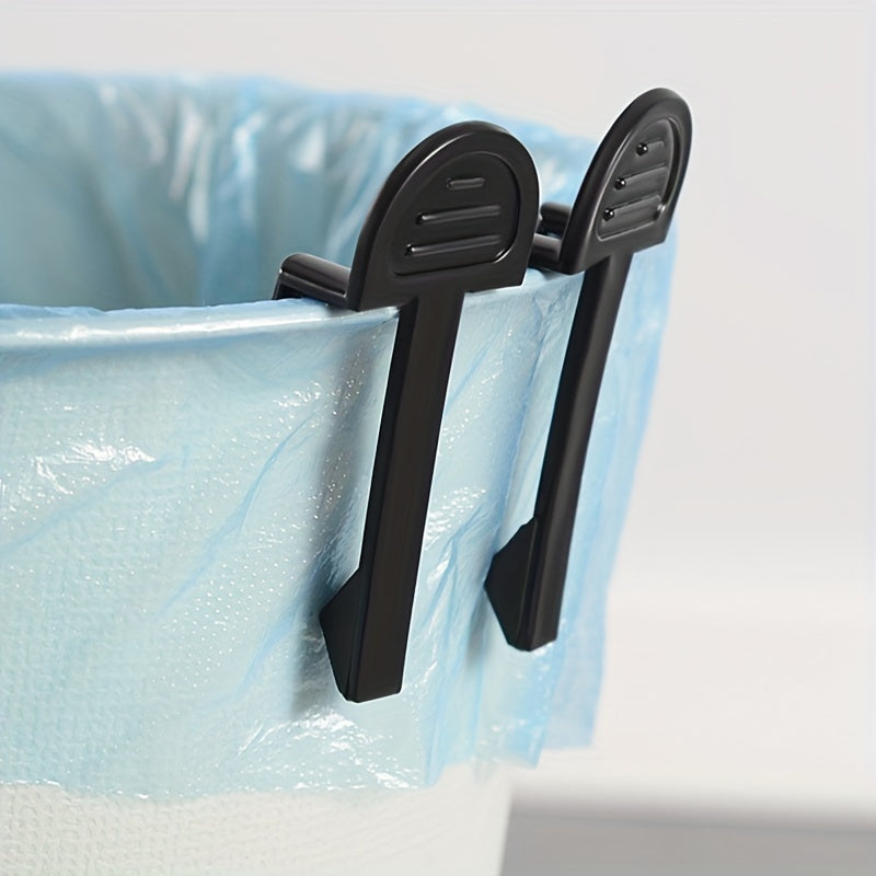 2pcs Garbage Bag Holder Clip Trash Bin Side Clip Non slip Clip Holder