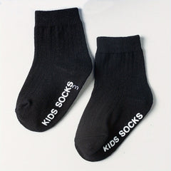 Baby Boys Plain Casual Socks Breathable Comfortable Sport Socks
