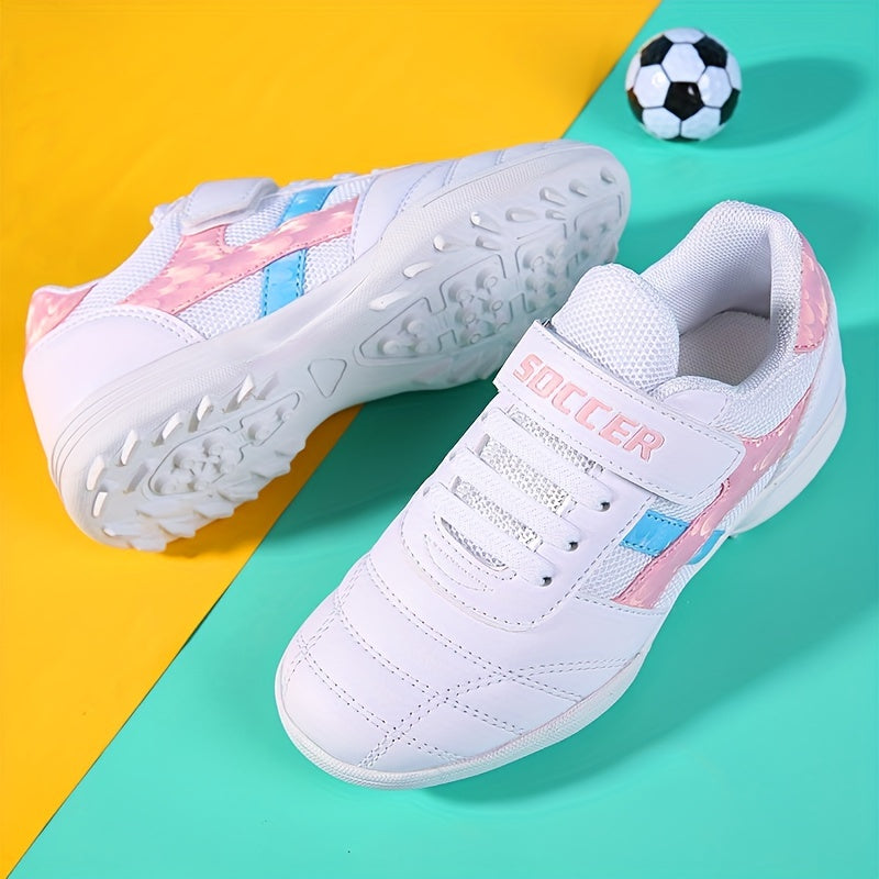 Unisex Turf Football Boots Kids Outdoor Soccer Cleats