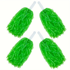 4pcs Plastic Cheering Poms Dancing Supplies Sports Stage Celebration