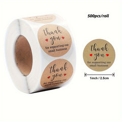 3 Rolls Thank You Sticker Scrapbook Wedding Envelope Seal Statione