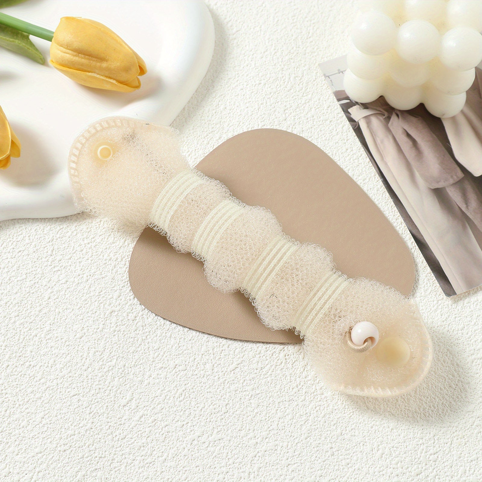 Retro Bun Magic Hair Styler Hair Donut Bun Ring for Women Lady Girls