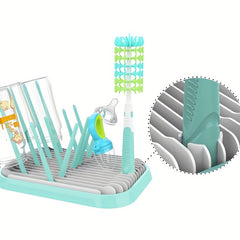 Baby Bottle Dryer with Drainer and Holder, Countertop Drying Rack