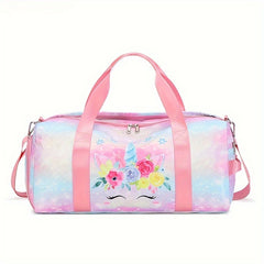 Fitness Bag Travel Duffel Bags With Shoe Compartment & Wet Pocket