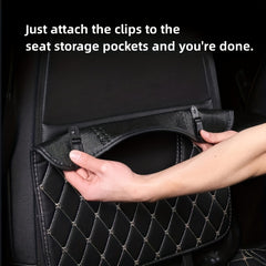 Car Seat Backrest Anti-kick Pad Child Protection Pad Rear Row Universal Pad