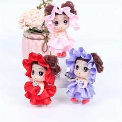 Confused Doll Enamel Doll Toy Keychain Gift