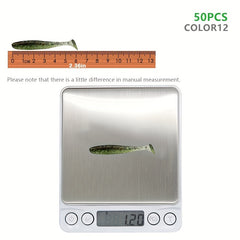 Soft Fishing Lures - Paddle Tail Swimbaits - Bass Fishing Bait