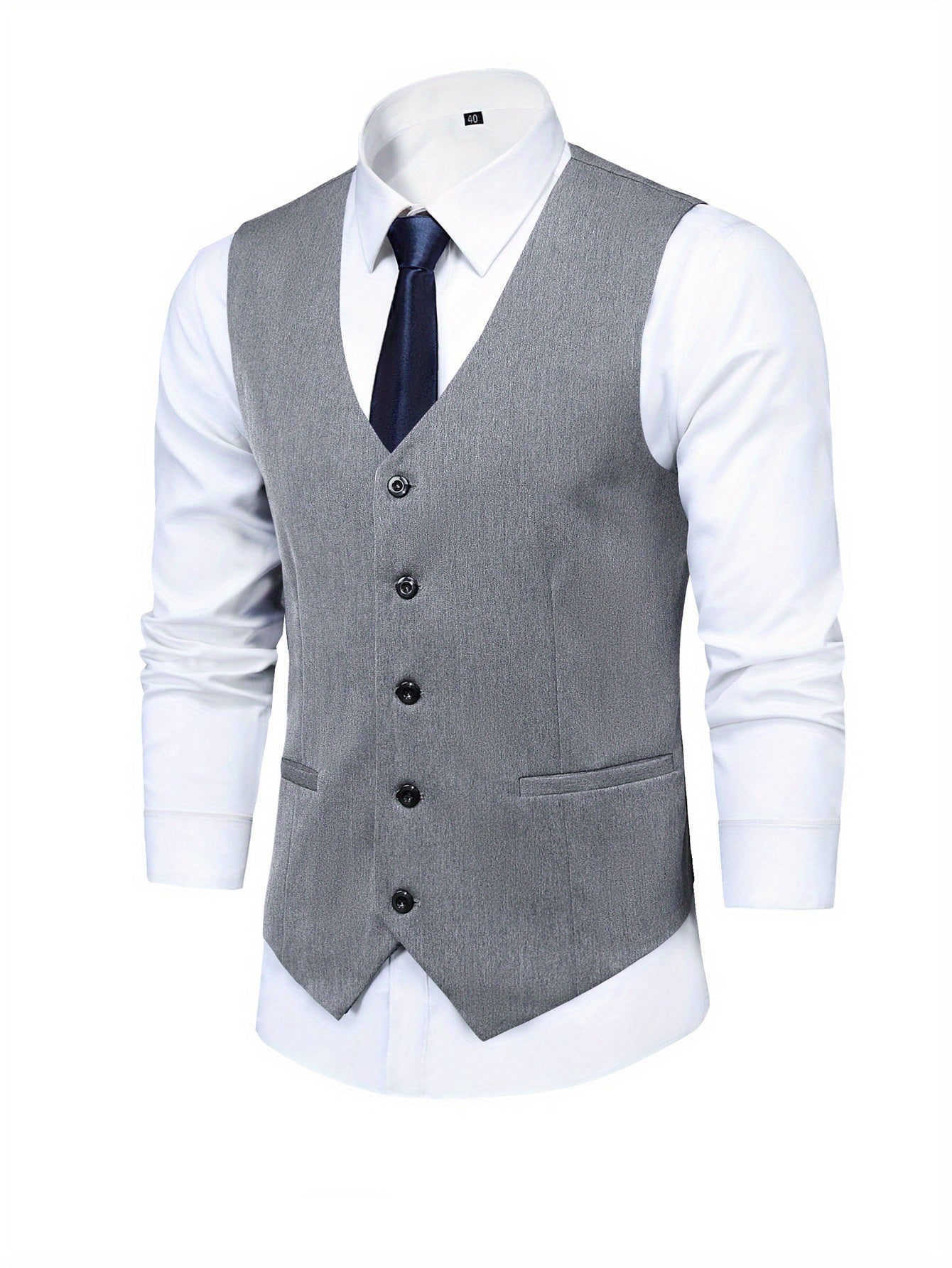 Men's Formal Business Suit Vest