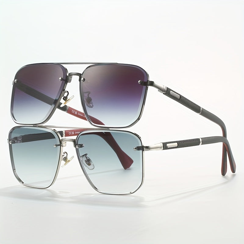 Square Frame Sunglasses UV Protection for Men Women