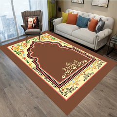 Boho Anti Fatigue Kitchen Rugs Vintage Absorbent Non Slip Runner Rugs Floor Mat