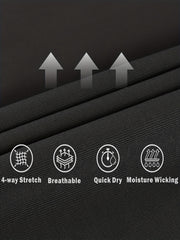 Men's Cycling Leggings 4D Padded High Stretch Lightweight Compression Pants