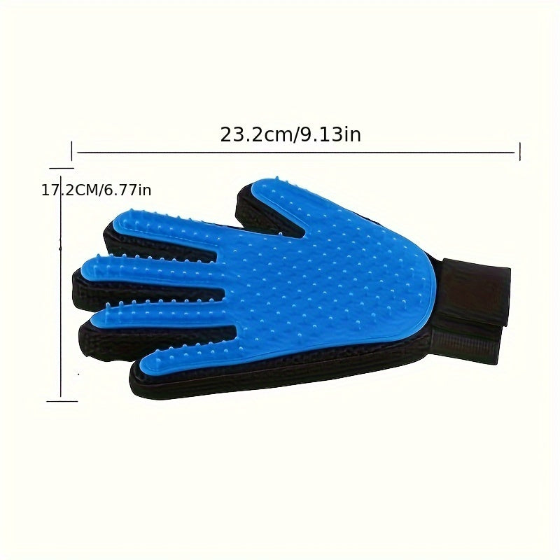 Dog Hair Removal Glove for Grooming Dogs and Cats