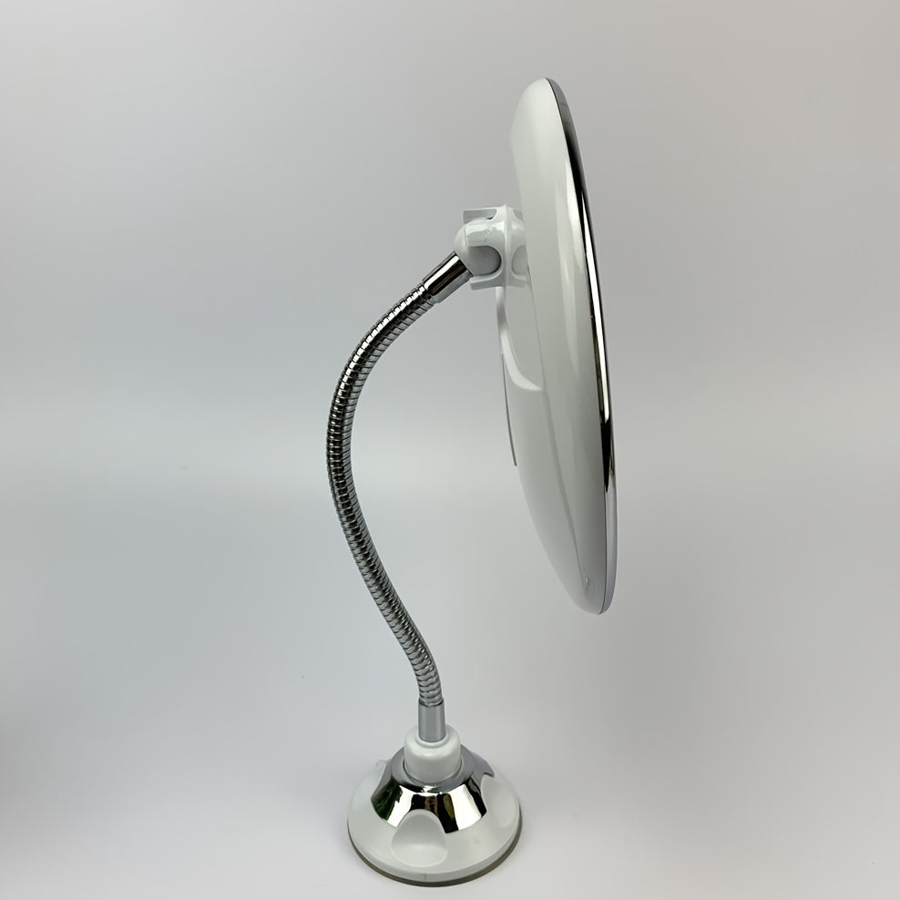 10X LED Vanity Mirror with Light Flexible Magnifying Makeup Mirror