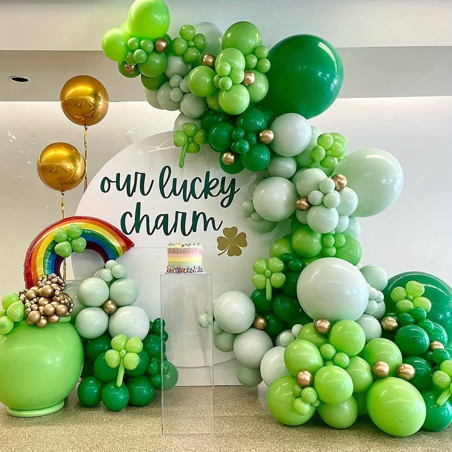 95pcs Light Green Balloons 18 12 10 12 7 Cm Fruit Green Latex Party Balloons