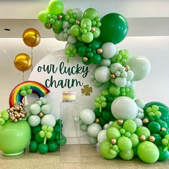 95pcs Light Green Balloons 18 12 10 12 7 Cm Fruit Green Latex Party Balloons