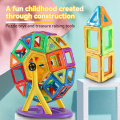 118pcs Magnetic Building Blocks Set Educational Toy