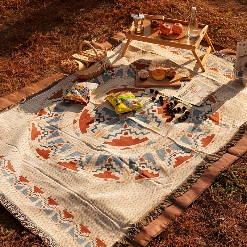 Double-sided Picnic Mat Camping Blanket Outdoor Insulation Blanket