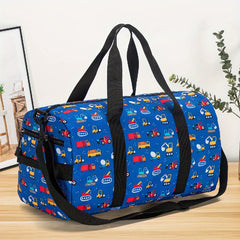 Kids Duffle Bag Portable Sports Fitness Training Bag Large Capacity Tote Handbag