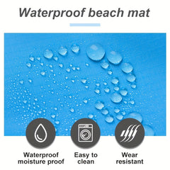 Quick Drying Waterproof Mat Machine Washable Durable Mat For Beach Picnic
