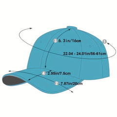 Skull Bear Print Baseball Cap Unisex Trucker Hat Adjustable Sun Hat