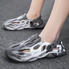 Men's Lightweight Comfy Clogs Hollow Out Garden Shoes