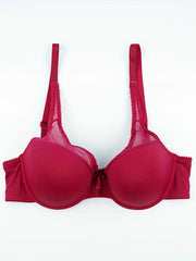 Bow Tie Push Up Bra Comfy & Breathable Women's Lingerie