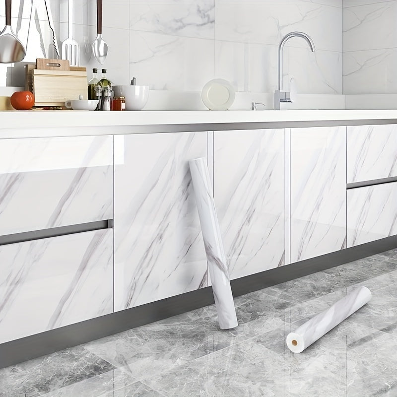 Peel and Stick Marble Wallpaper - Waterproof Self-Adhesive