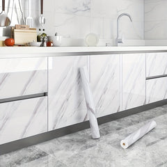 Peel and Stick Marble Wallpaper - Waterproof Self-Adhesive