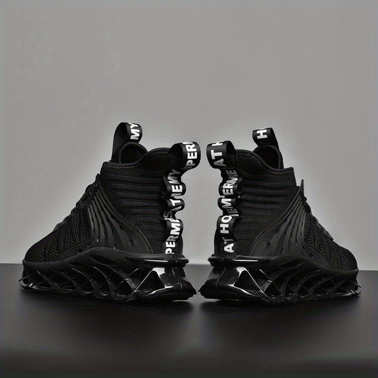 Men's Blade Sneakers Knitted Breathable Shock Absorb