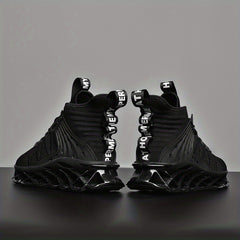 Men's Blade Sneakers Knitted Breathable Shock Absorb