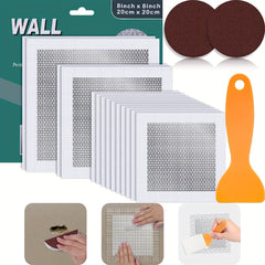 7pcs Wall Repair Patch Kit Dry Wall Hole Metal Patch Extended Self Adhesive Mesh