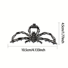3pcs Spider Shaped Hair Clips Metal Claw Hair Accessories