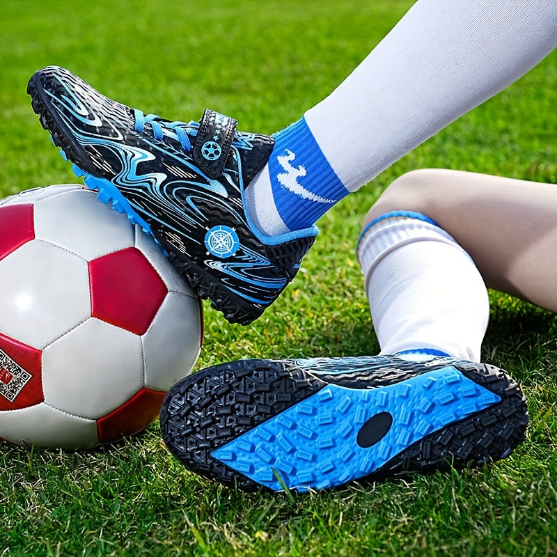 Boys Turf Football Boots Anti-Skid TF Soccer Cleats