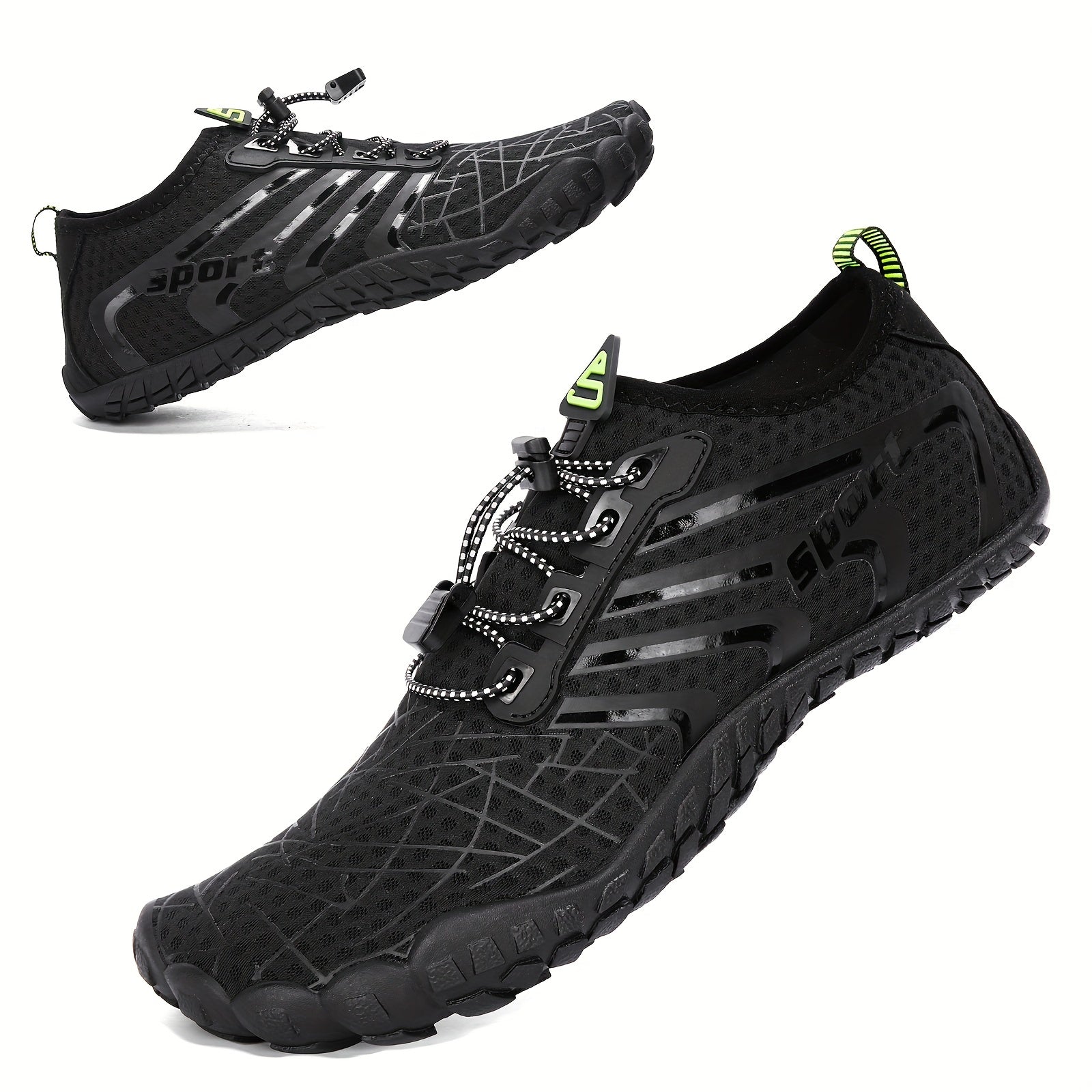 Men's Water Shoes Quick Dry Non Slip Aqua Shoes for Outdoor Activities