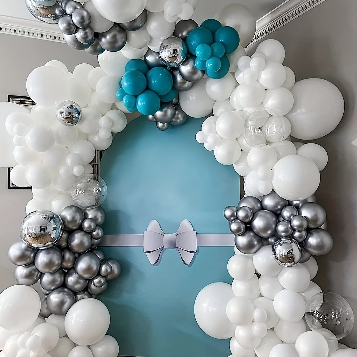 60pcs Green Theme Party Latex Balloons Garland Arch Kit