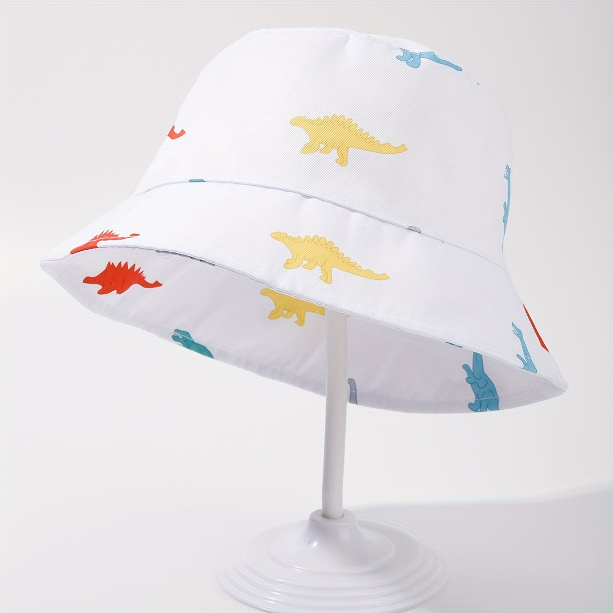 Kids Dino Print Fisherman Hat Sun Hat