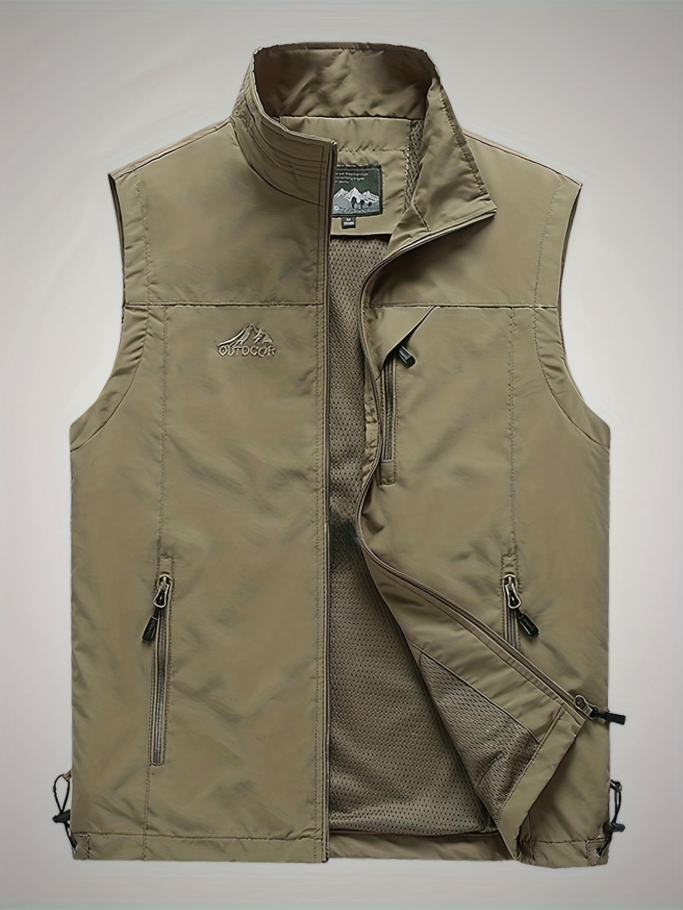 Men's Outdoor Sports Vest Fishing Undershirt Tank Tops