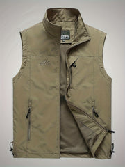 Men's Outdoor Sports Vest Fishing Undershirt Tank Tops