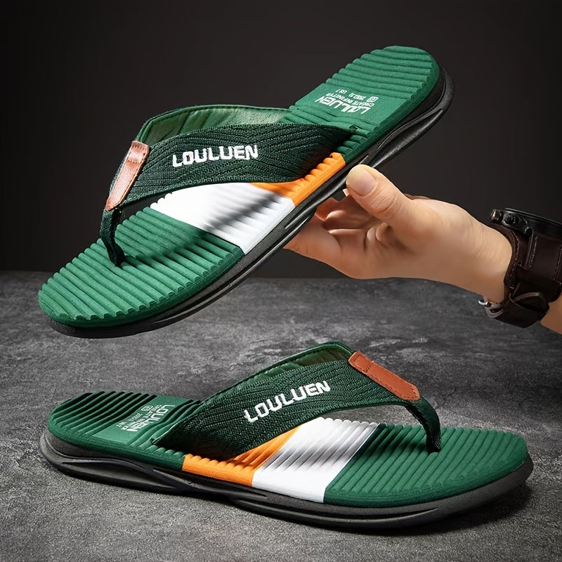 Men's Lightweight Non Slip Flip Flops Quick Drying Comfy Thong Sandals