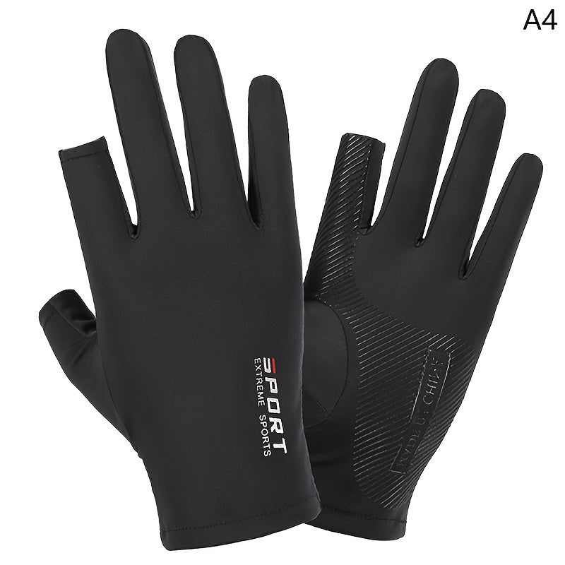 Motorcycle Gloves Breathable Non Slip UV Protection Gloves