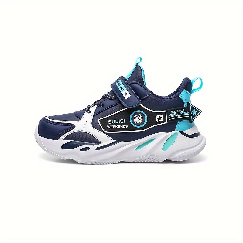 Boys Basketball Shoes Comfy Non Slip Sneakers Indoor Outdoor
