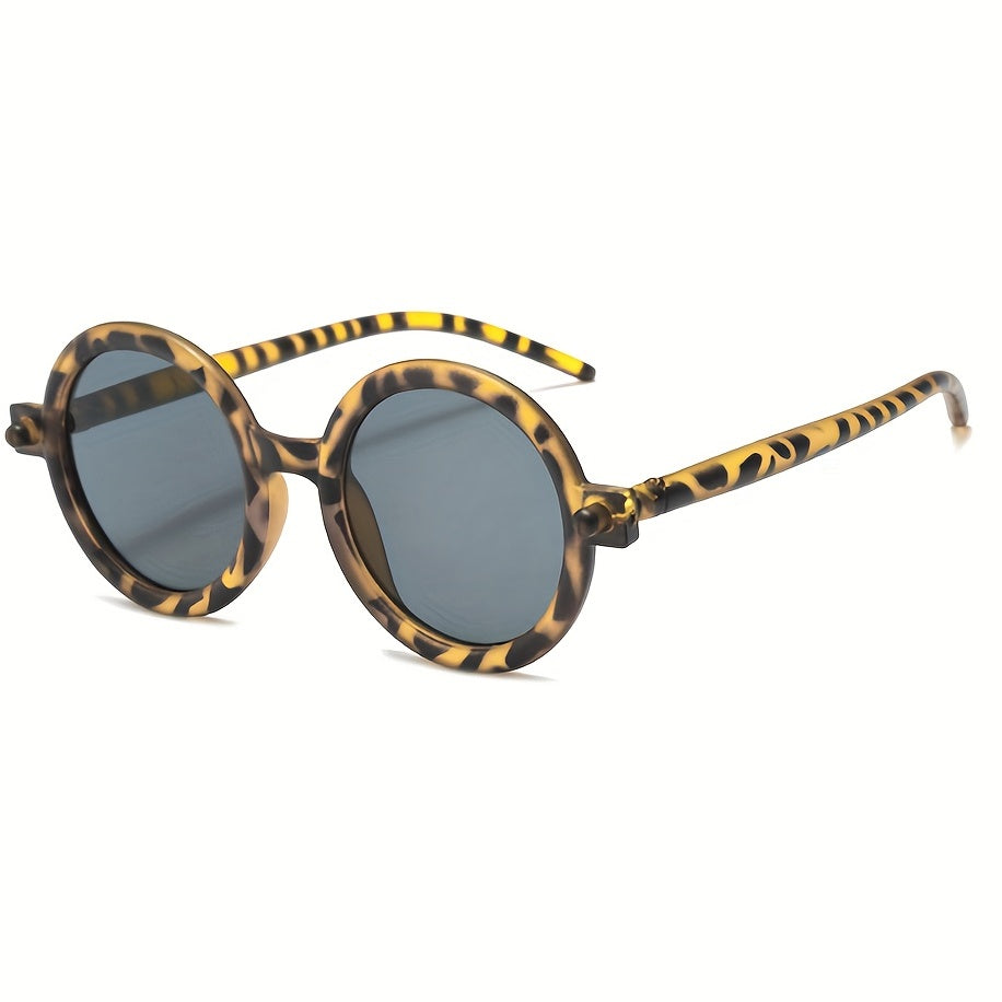 Kids Round Frame Sunglasses For Boys And Girls