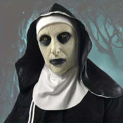 Halloween Horror Nun Mask Latex Face Mask