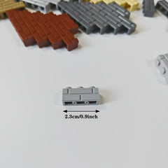 1x3 Pellet Building Blocks DIY Accessories for MOC Puzzle
