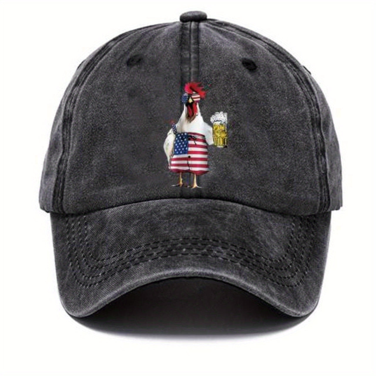 Independence Baseball Hat Sun Protection Hat Unisex Adjustable Size
