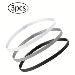 Non Slip Sweat Wicking Sports Headbands for Gym Running Yoga Training