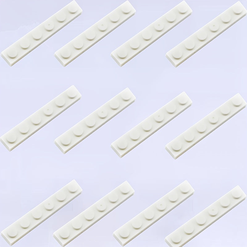 12pcs 1X6 Low Wall Bricks Character Christmas Architectural Scen