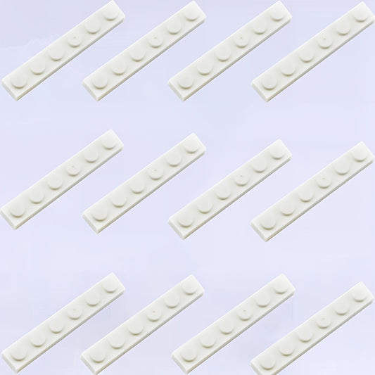 12pcs 1X6 Low Wall Bricks Character Christmas Architectural Scen